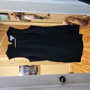 Club Monaco Black Sleeveless Linen  Romper